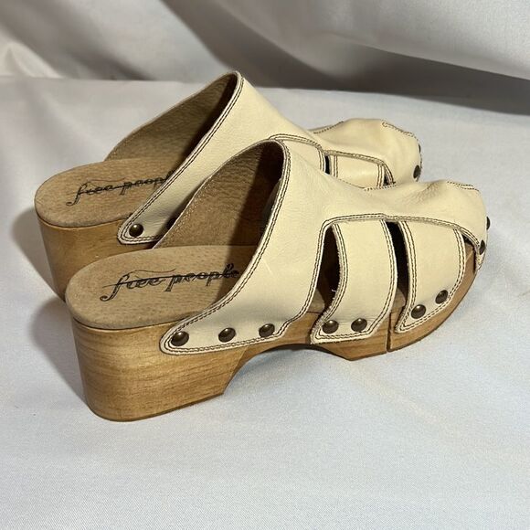 FREE PEOPLE LINRA CLOGS NEW SIZE 40 - Picture 4 of 6